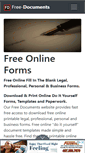 Mobile Screenshot of free-documents.com
